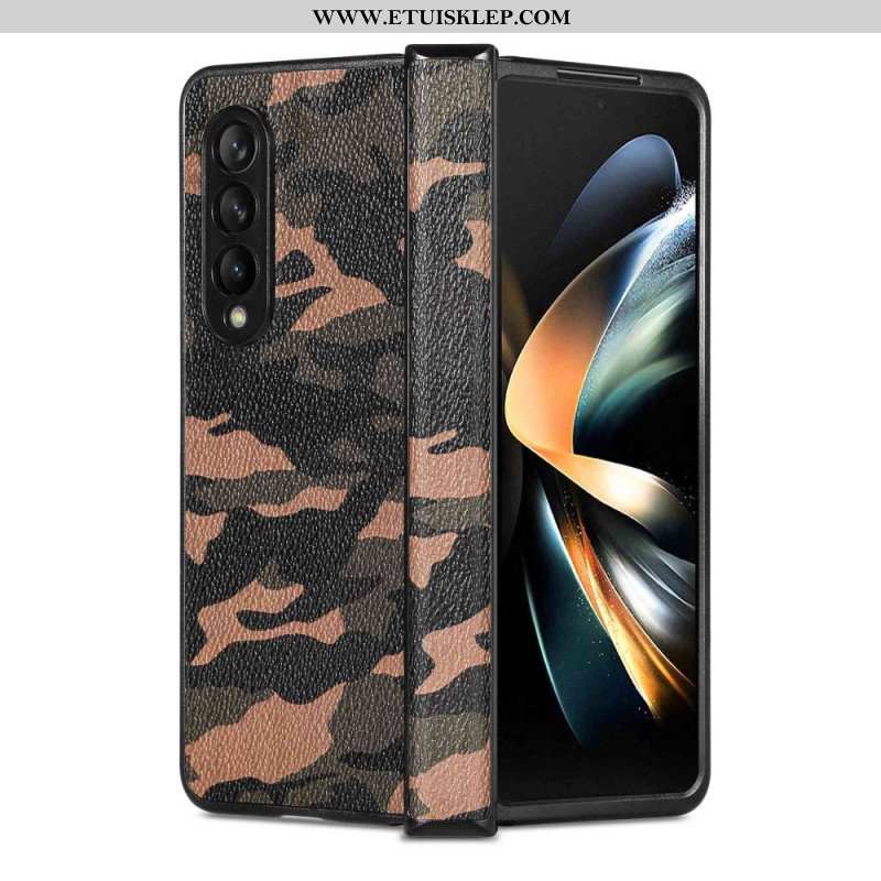 Etui do Samsung Galaxy Z Fold 4 Kamuflaż